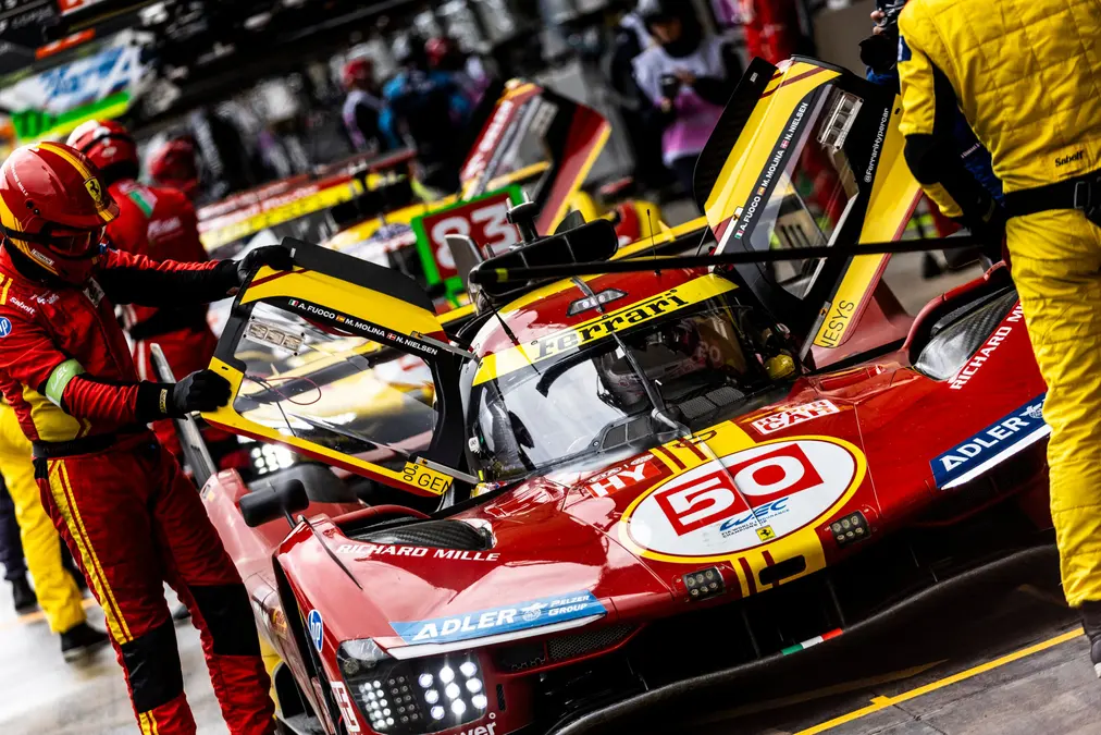 Ferrari sufre un recorte de potencia en el BoP para las 6 Horas de São Paulo del WEC 2025
