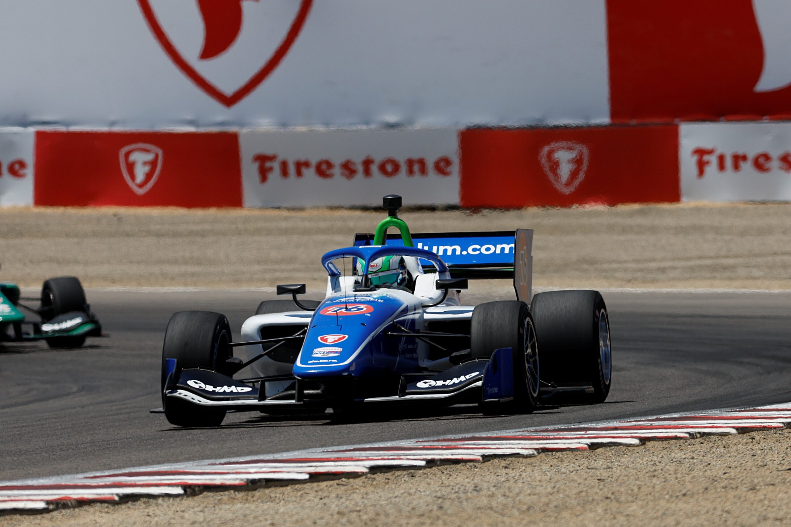 Collet domina e conquista pole das duas corridas da Indy NXT em Laguna Seca