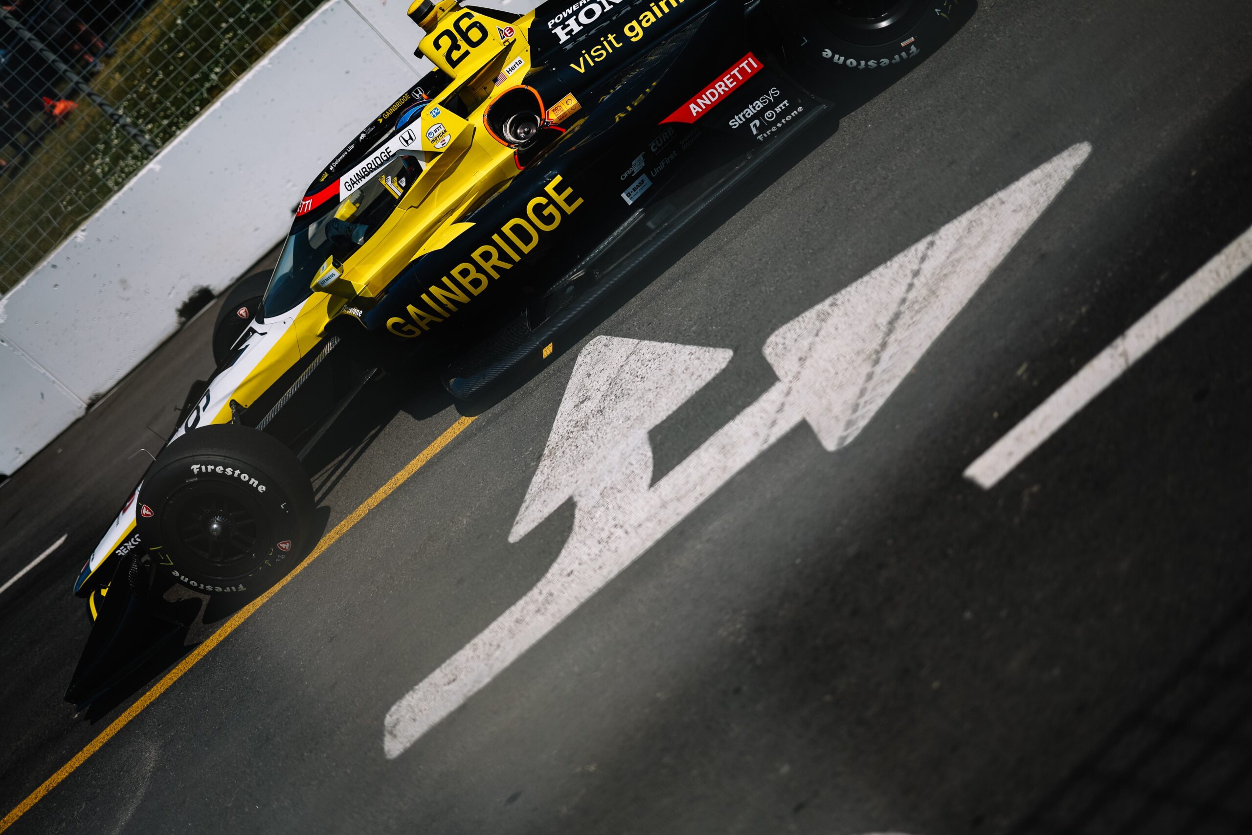 Herta puxa 1-2 da Andretti com Kirkwood e lidera treino livre 2 da Indy em Toronto