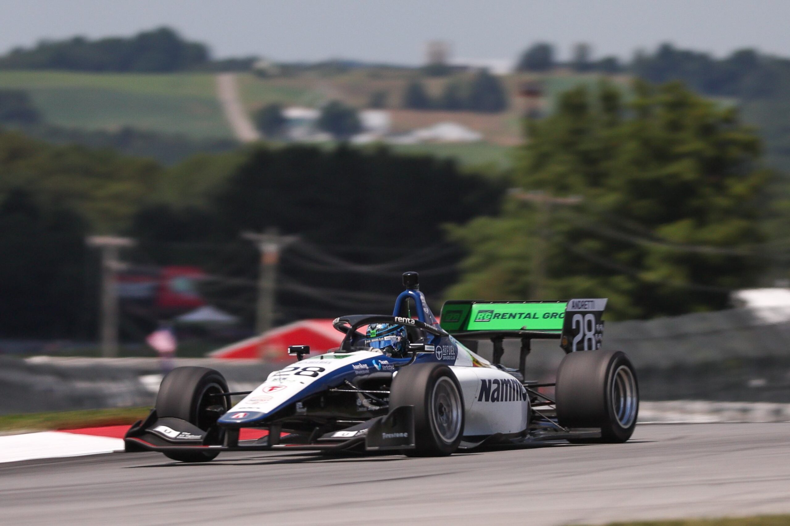 Hauger mantém sequência e crava pole da etapa de Mid-Ohio da Indy NXT. Collet é 2º
