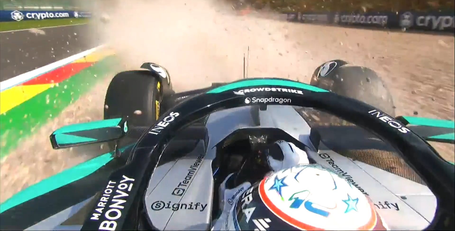 Mercedes absolve Antonelli por rodada na Bélgica: “Pagando preço de erros no carro”