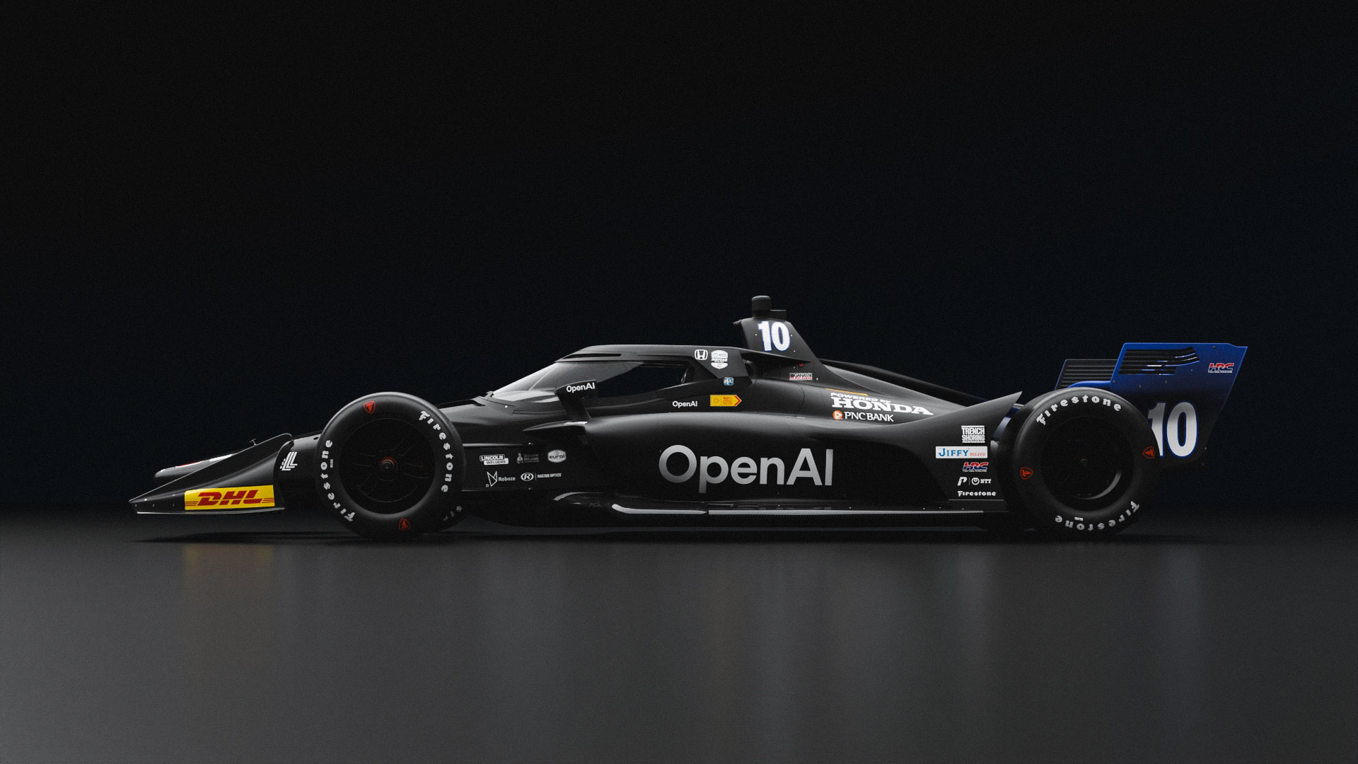 Ganassi radicaliza e pinta de preto e azul carro de Palou para GP de Mid-Ohio da Indy