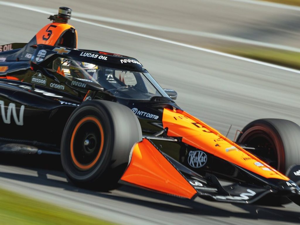 O’Ward empieza al frente y lidera la práctica 1 del GP de Laguna Seca de la Indy