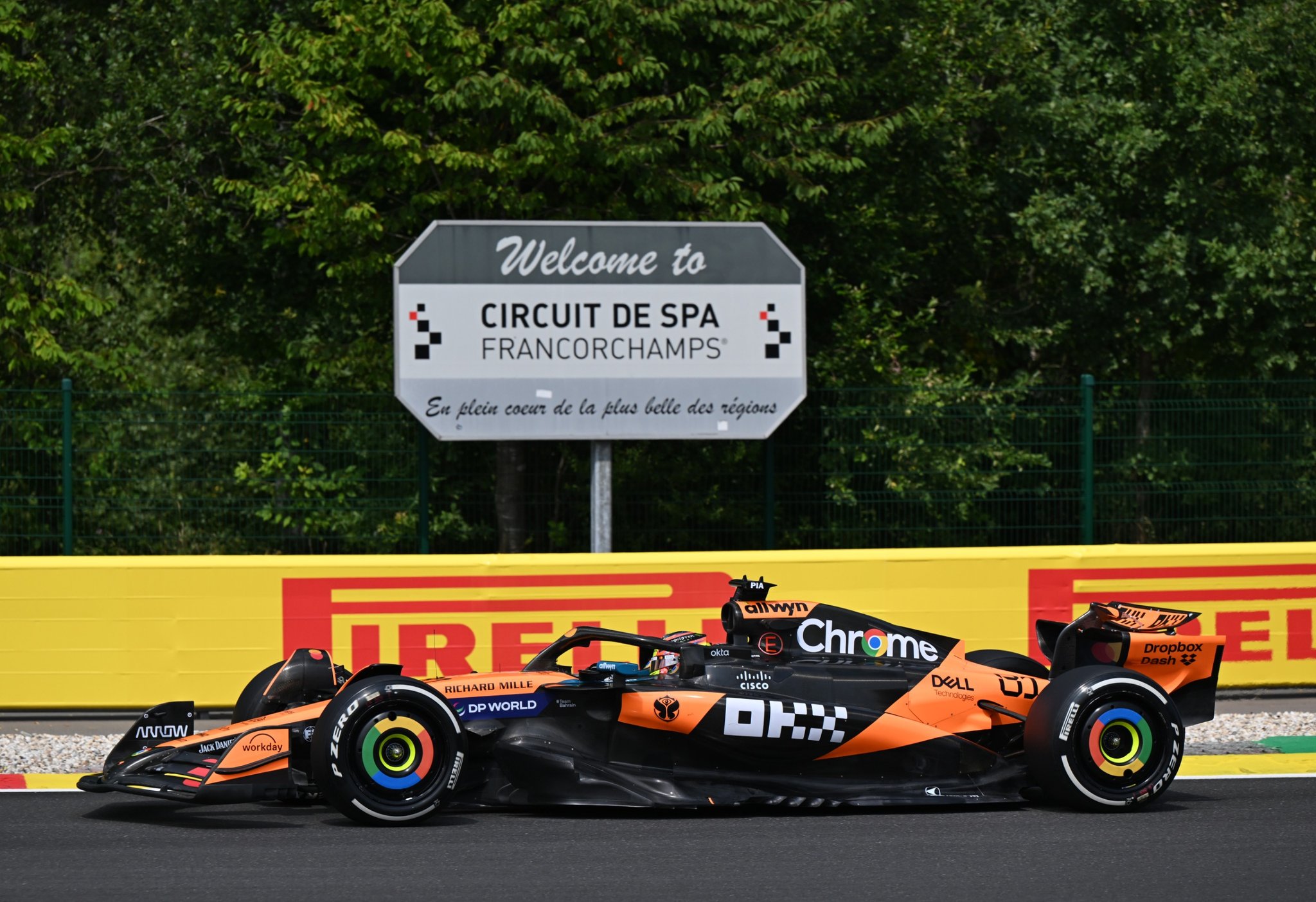 McLaren troca motores na Bélgica e deixa Piastri e Norris à beira de punição na F1