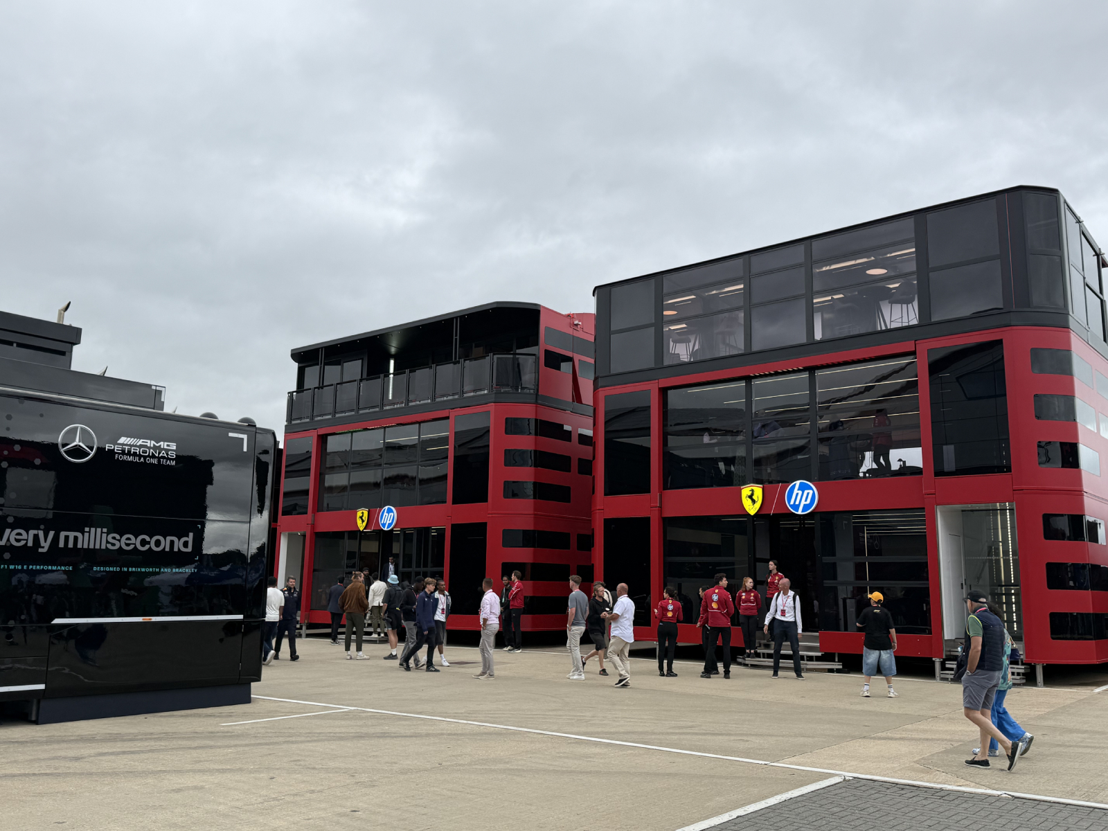F1 realiza classificação em dia frio, de ventos fortes e com chance de chuva na Inglaterra
