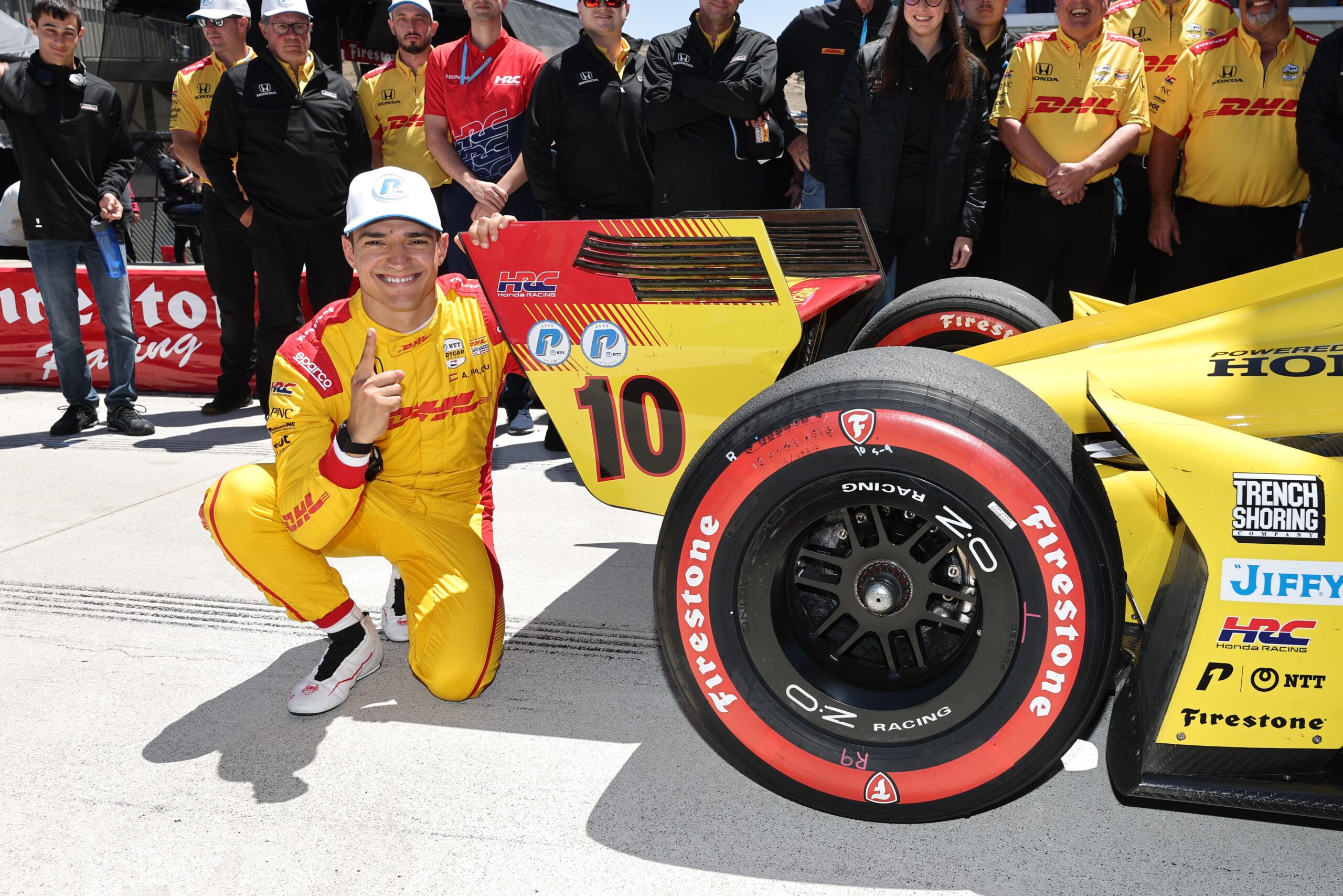 Palou exalta Ganassi “sensacional” após pole em Laguna Seca: “Farei tudo o que puder”