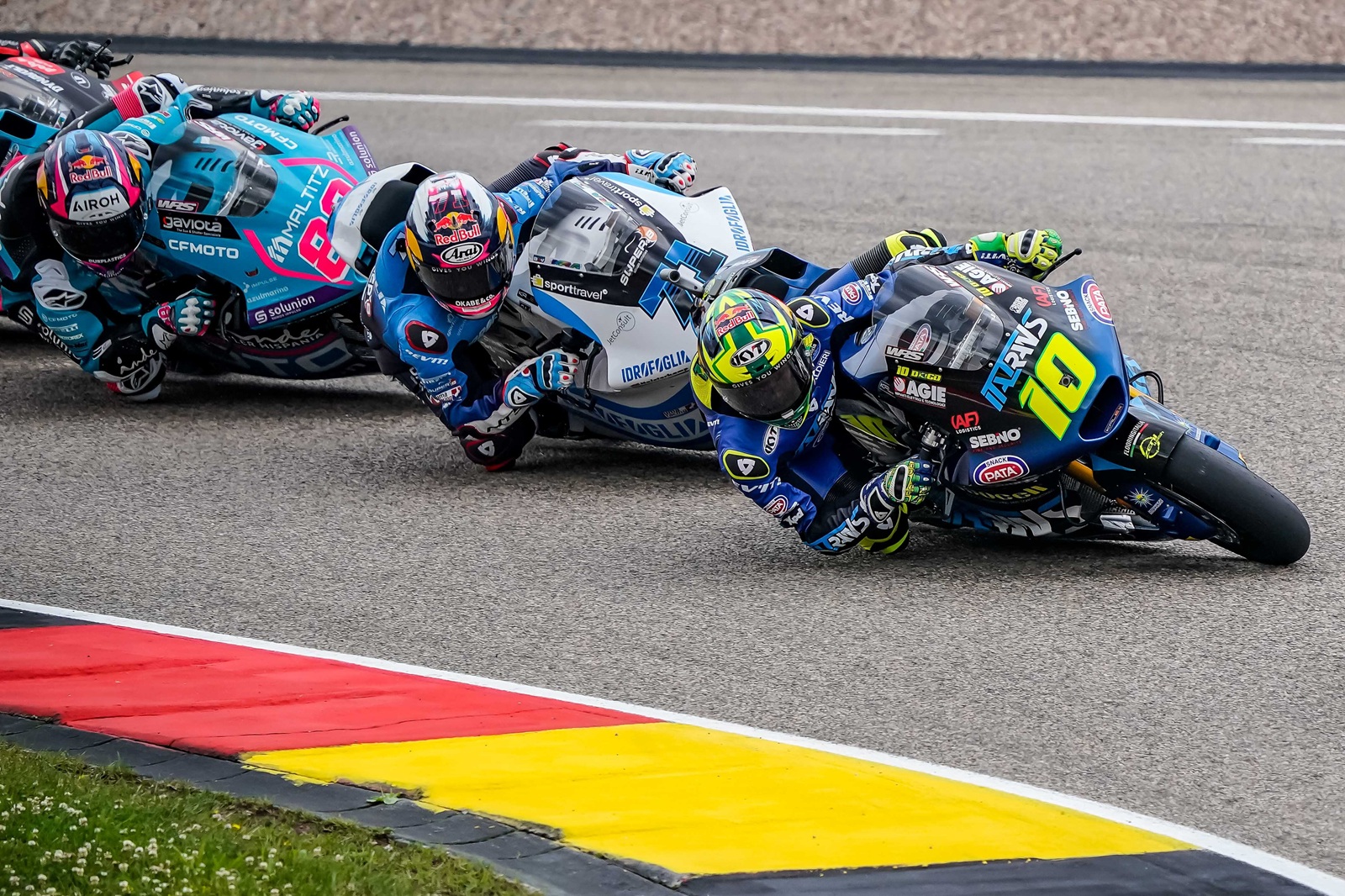 Moreira mantém 3º lugar, mas vê atraso para líderes subir. Confira classificação da Moto2