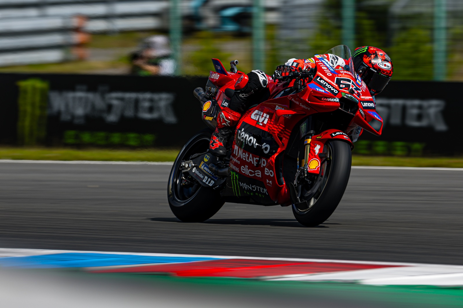 Bagnaia explica ganho de performance no fim do GP em Brno: “Desliguei controle de tração”