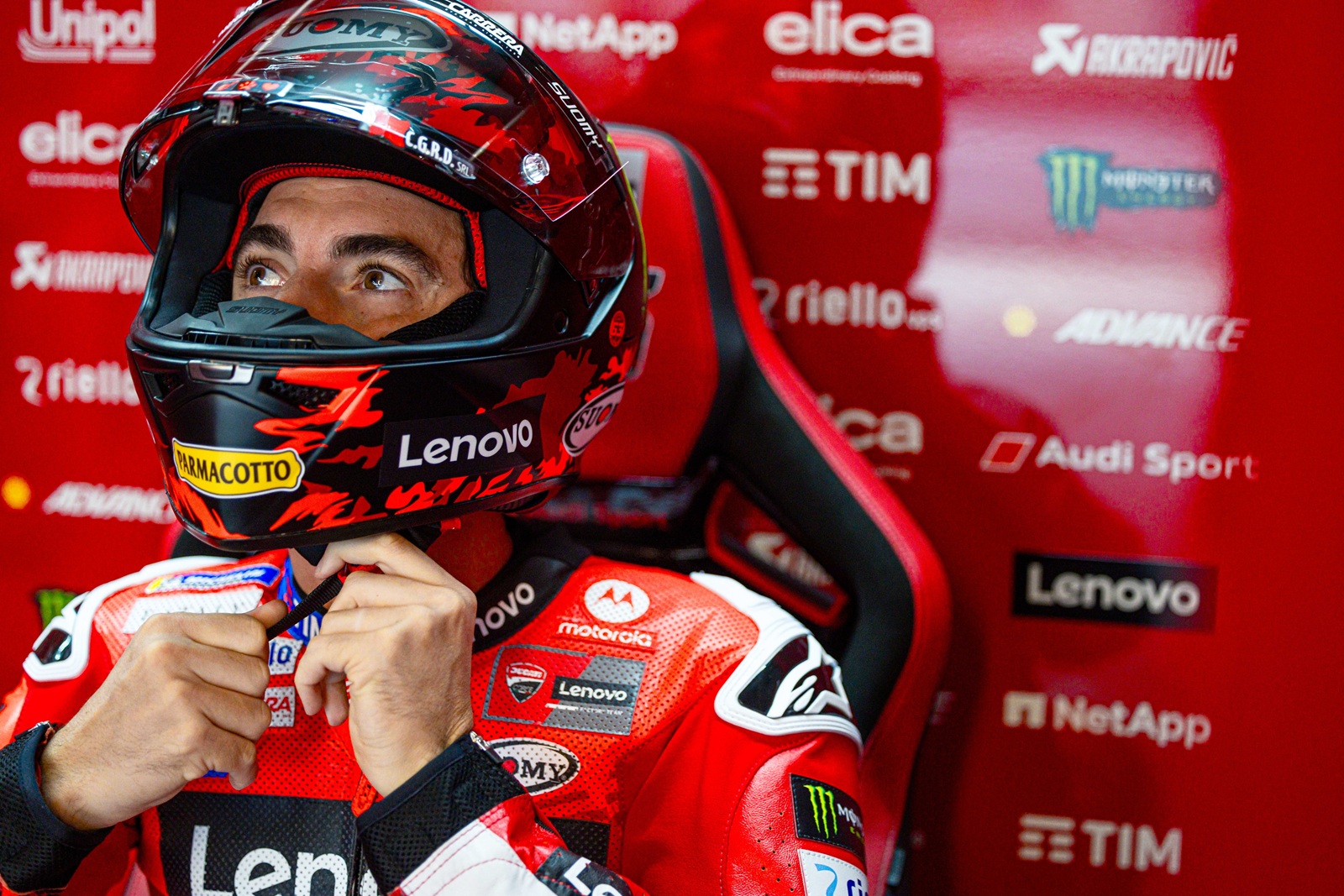 Bagnaia alza la voz y exige a Ducati tras ser 8° en Austria: «Estoy perdiendo la paciencia»