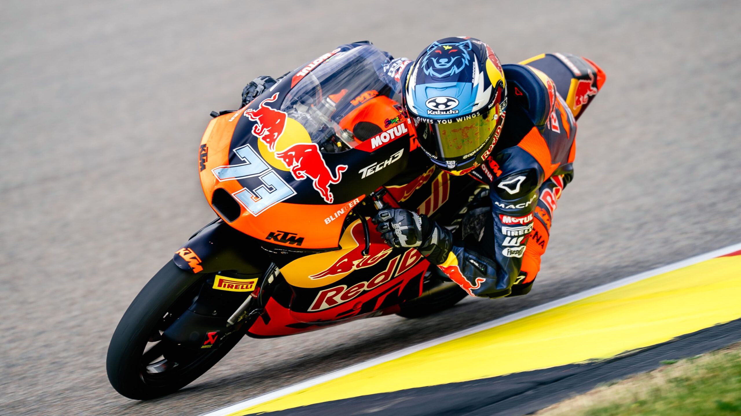 Muñoz encabezó el entrenamiento de Moto3 en Alemania; Perrone deberá ir a la Q1