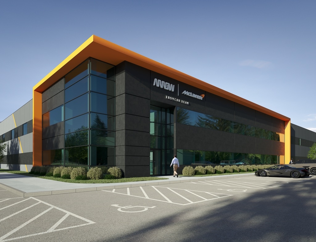 McLaren anuncia reforma de nova sede na Indy e prevê inauguração no início de 2026