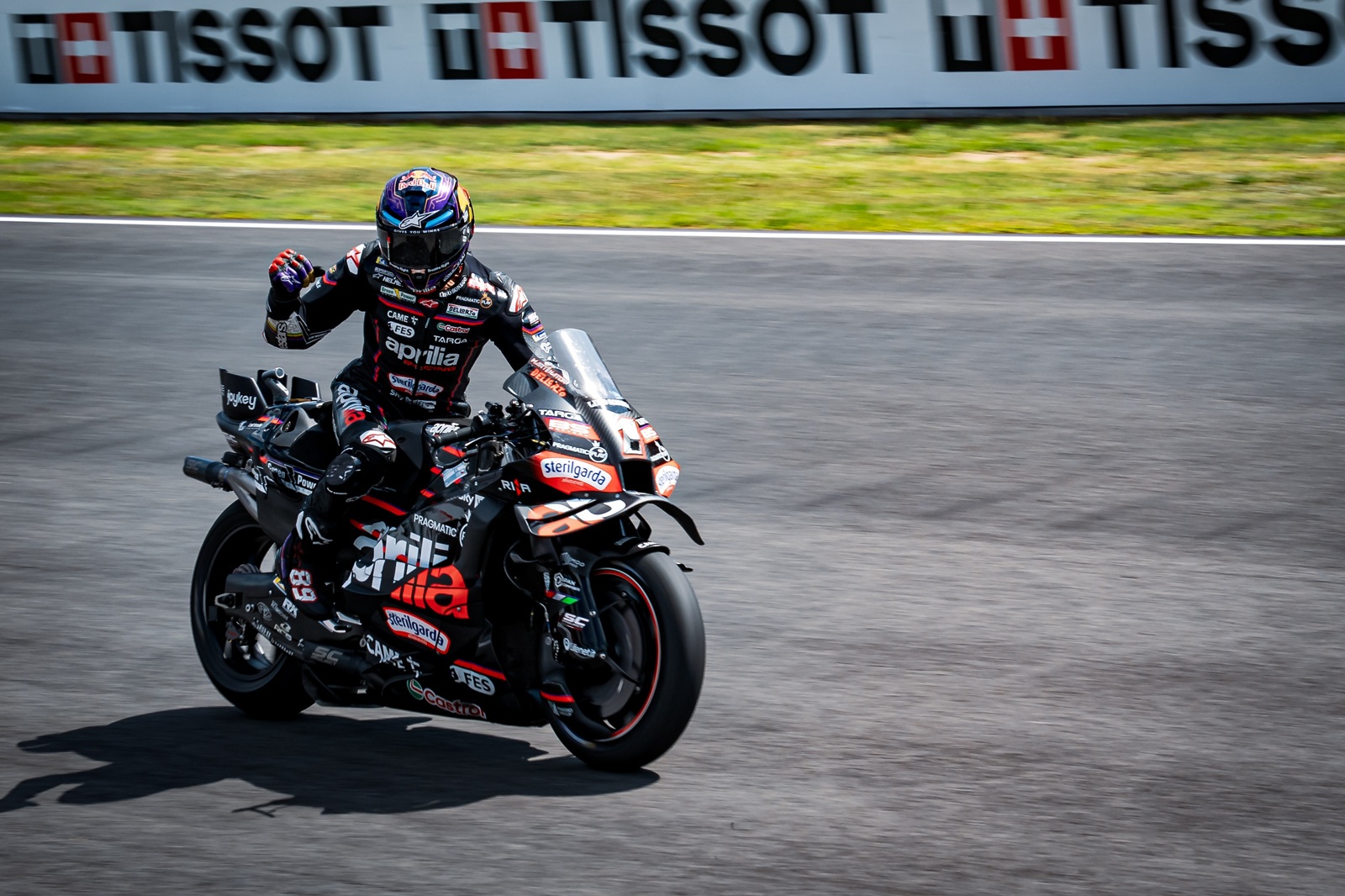 Aprilia vibra com retorno positivo e já vê Martín perto de lutar por pódios na MotoGP