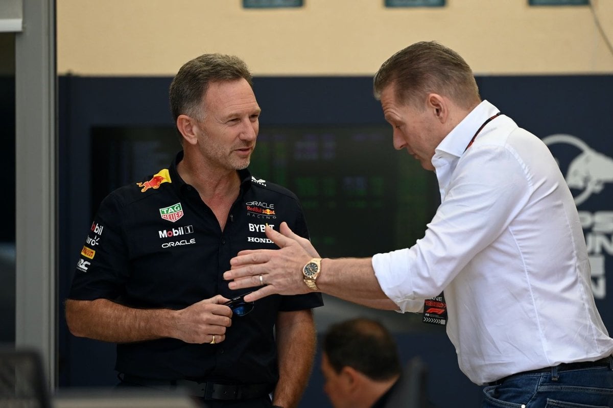 Padre de Verstappen discute con Horner en Silverstone y aumenta tensión en Red Bull