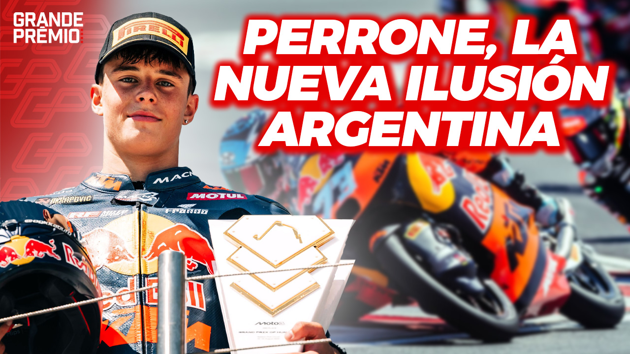 Perrone se consolida como la nueva ilusión argentina en su temporada debut en Moto3