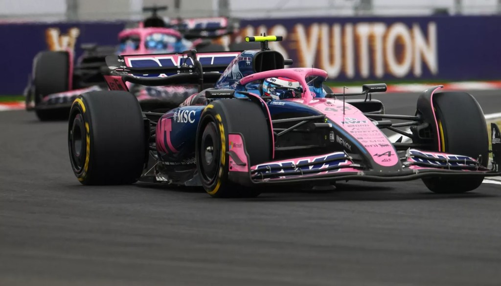 Colapinto pierde el control en la curva 11 y sufre accidente en test de Pirelli en Hungría