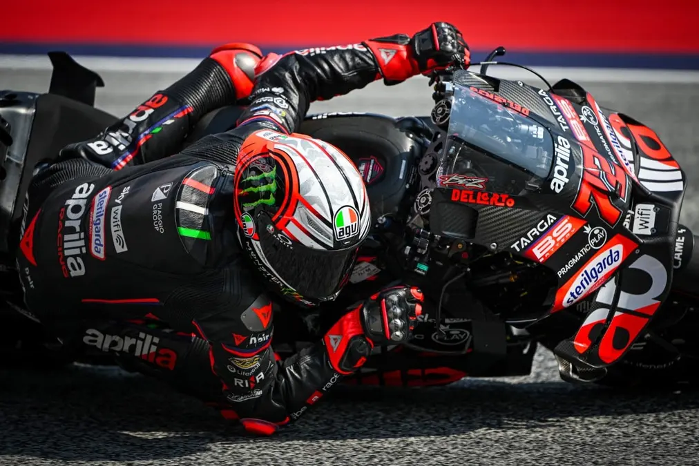 Bezzecchi afirma que el GP de Austria fue “difícil”, pero celebra el tercer puesto