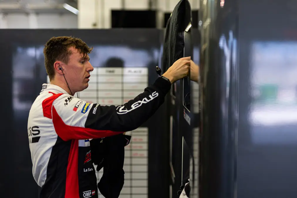 Lexus confirma el regreso de Barnicoat al WEC en Austin tras cuatro carreras de ausencia