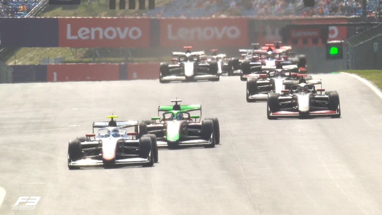 Inthraphuvasak segura Ugochukwu e vence sprint da F3 na Hungria. Câmara pontua em 8º