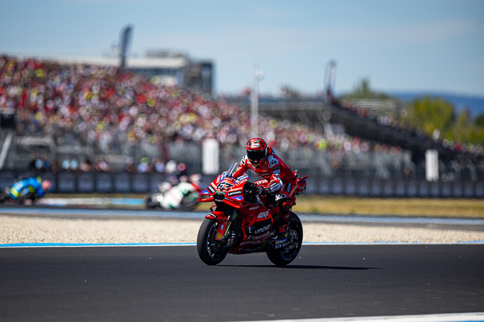 Ducati diz que Bagnaia “redescobriu feeling” na Hungria e frisa: “Acreditamos nele”