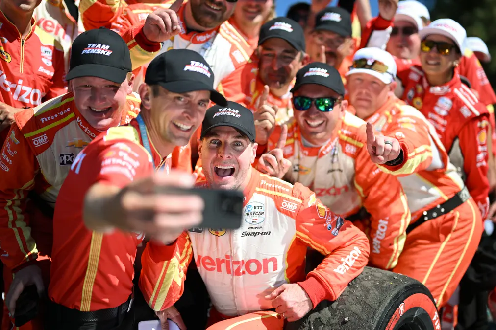 Penske se niega a hablar de la renovación de Power tras su victoria en Portland