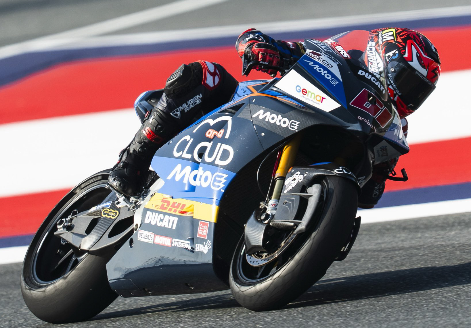 Zaccone larga bem e vence corrida 1 da MotoE em Misano. Granado fica em 4º