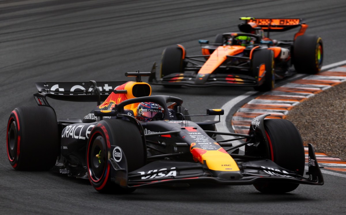 Verstappen diz que “não viu sentido” em brigar com Norris em Zandvoort: “Outra categoria”