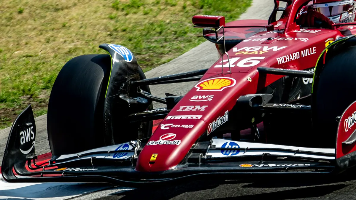 Ferrari descarta un fallo en el chasis de Leclerc en Hungría y pone el foco en las gomas