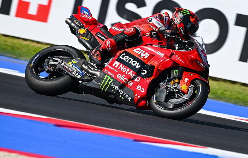 Bagnaia vê Marc Márquez “sem rivais” em 2025: “Único competitivo e consistente”