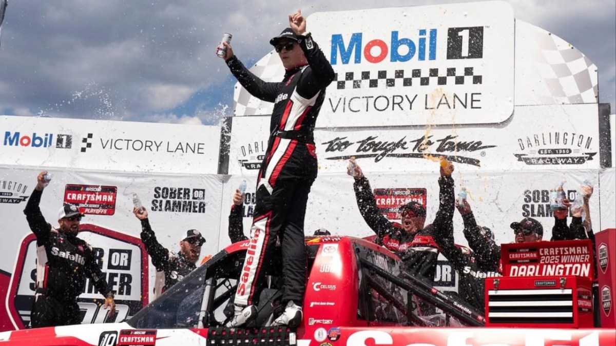Heim conquista 9ª vitória na Truck Series 2025 e iguala recorde de Biffle em New Hampshire