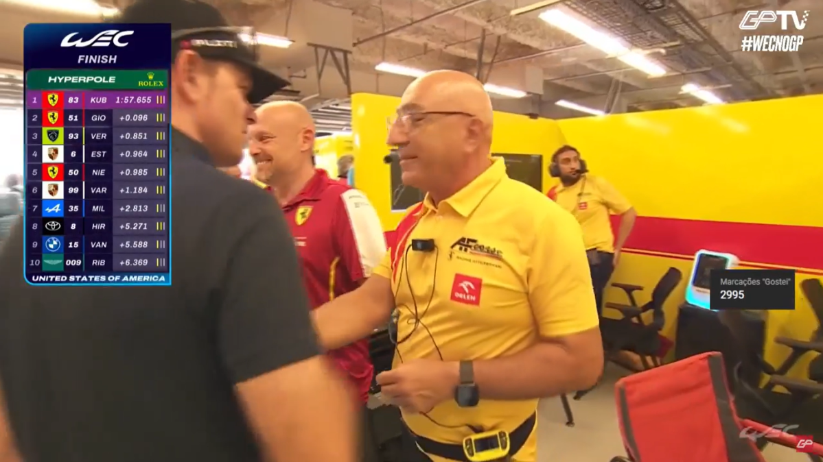 Kubica garante pole da Lone Star Le Mans. Dries Vanthoor salva BMW #15 de batida