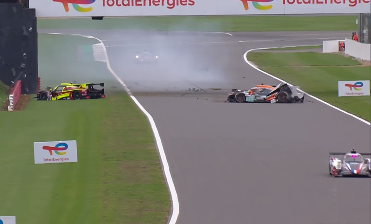 Carros da LMP2 e LMP3 se acertam e geram batida violenta nas 4H de Silverstone da ELMS