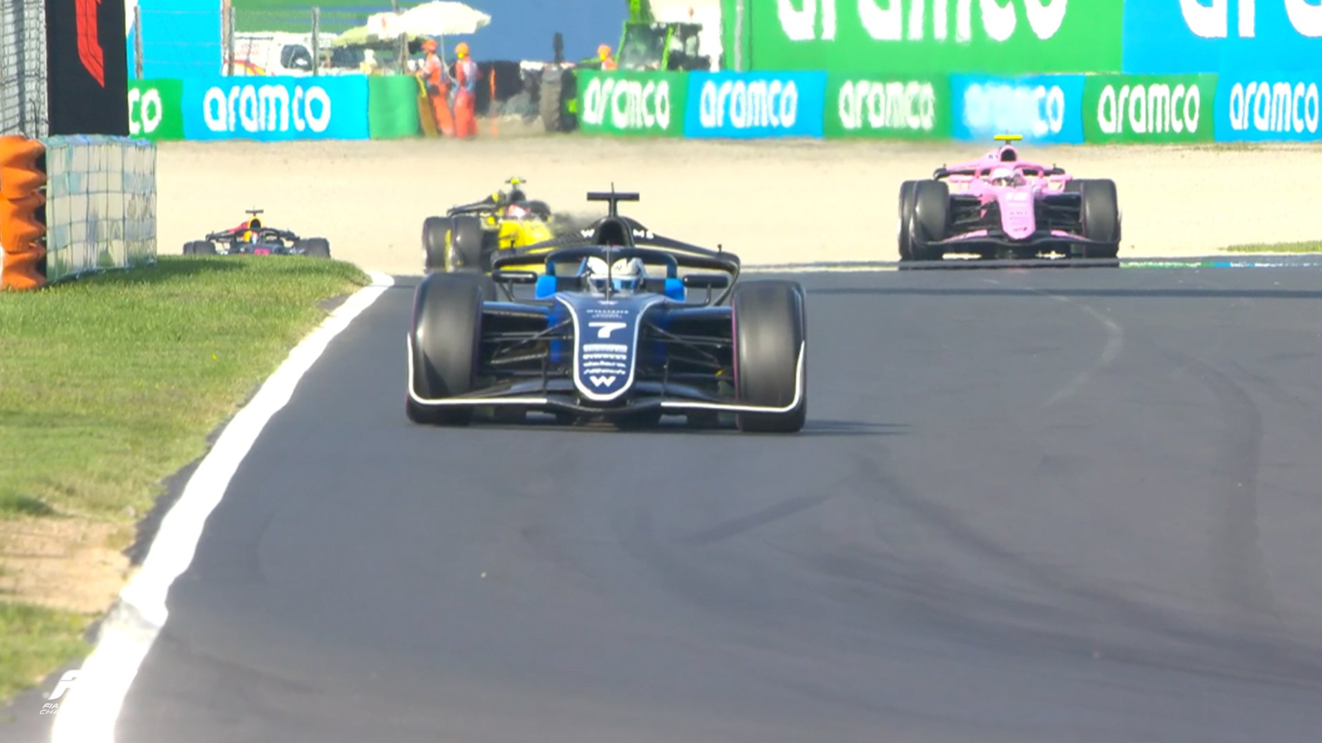 Browning vence a Duerksen y gana una accidentada segunda carrera de F2 en Monza