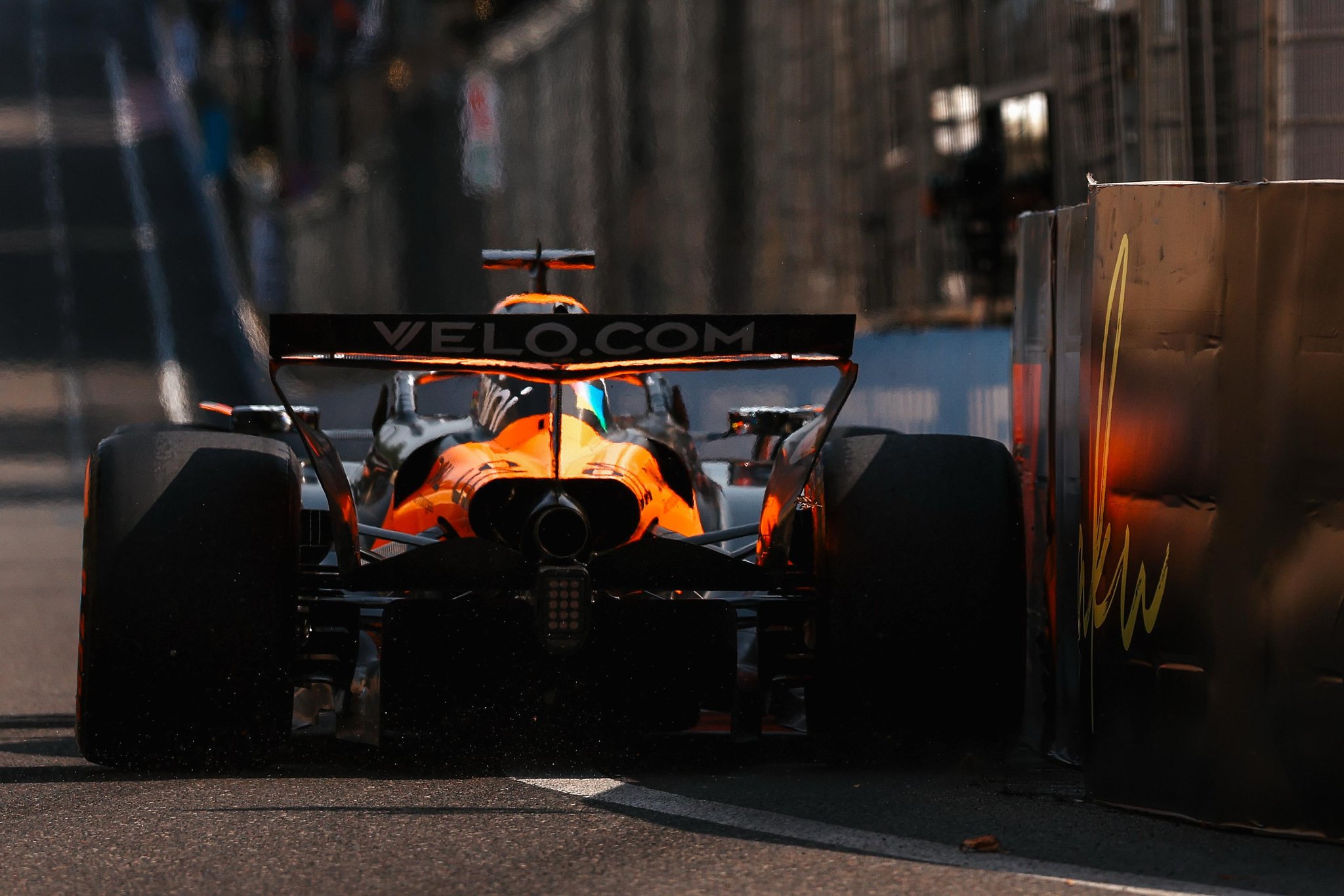 Piastri ve «altibajos» en McLaren en Azerbaiyán y se preocupa por el ritmo