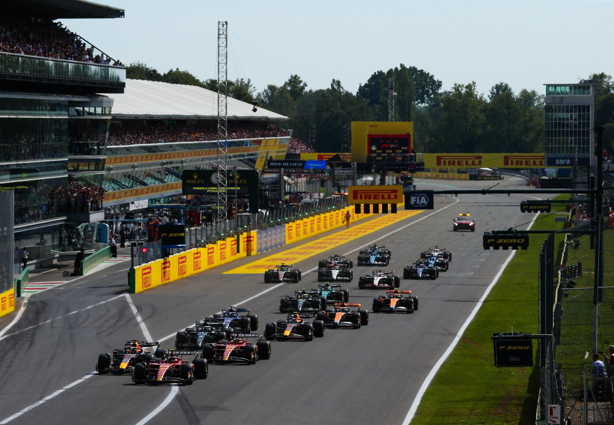 Gama blanda en el templo de la velocidad: previsión de Pirelli para el GP de Italia