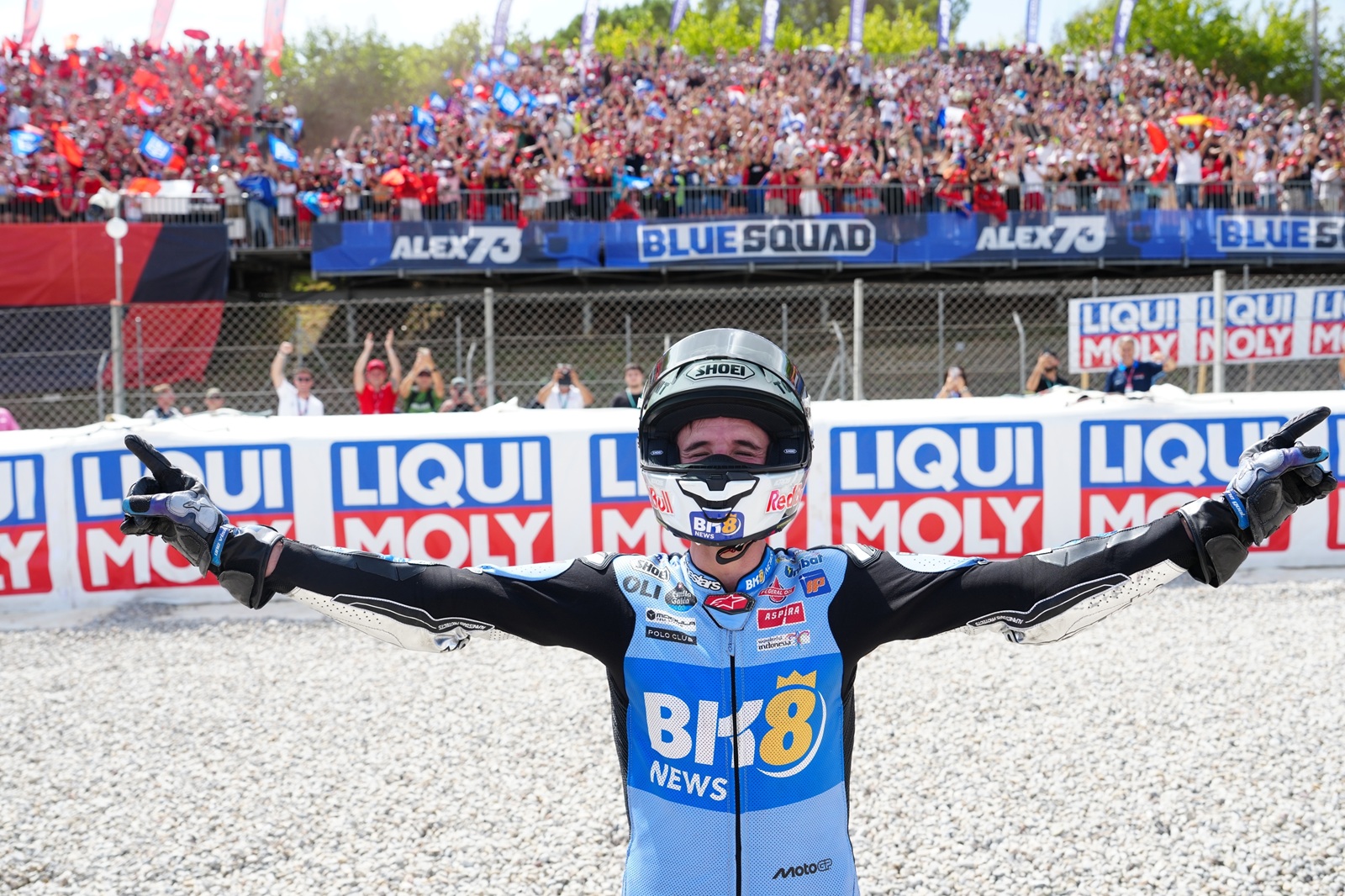 Álex Márquez registra no GP da Catalunha primeiro hat-trick da carreira na MotoGP