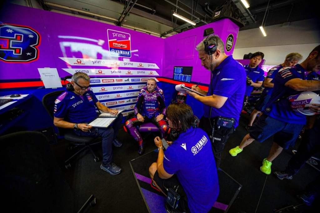 Miller ve una “mejora notable” en Yamaha con el motor V4: “Vamos por buen camino”