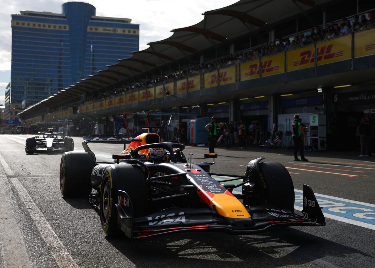 Red Bull enaltece Verstappen por classificação no Azerbaijão: “Não cometeu um único erro”
