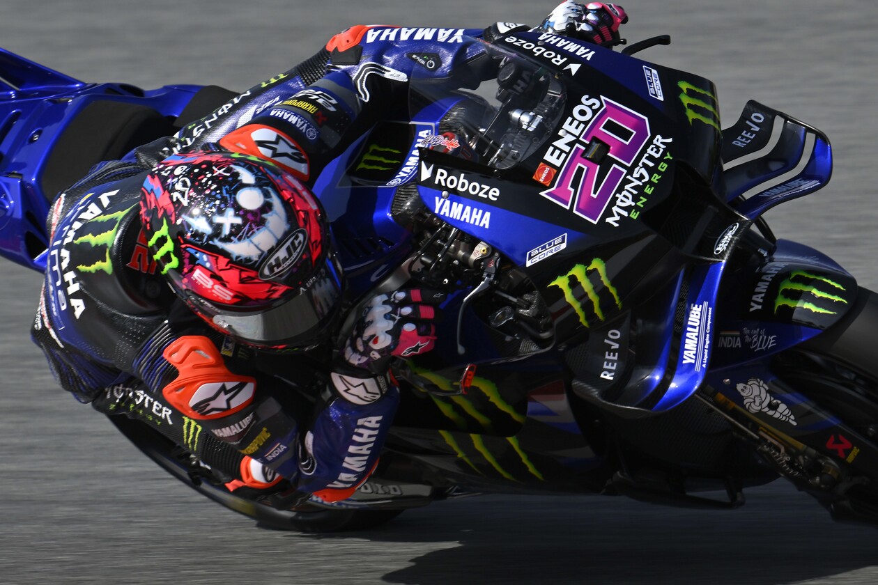 Quartararo elogia Yamaha na Catalunha e mira “começar da maneira certa” em Misano