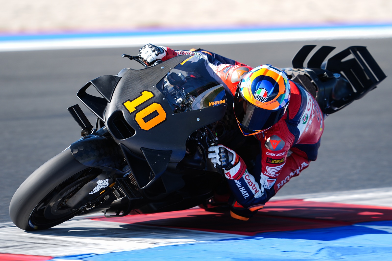Marini vê aerodinâmica como principal avanço da Honda na MotoGP: “Era ruim no início”