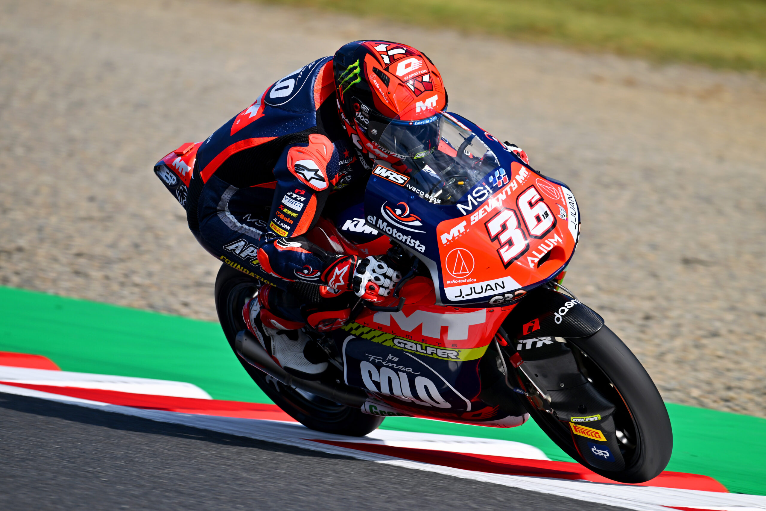 Piqueras lidera entrenamiento de Moto3 en Indonesia; Perrone sufre caída y Morelli es 21°