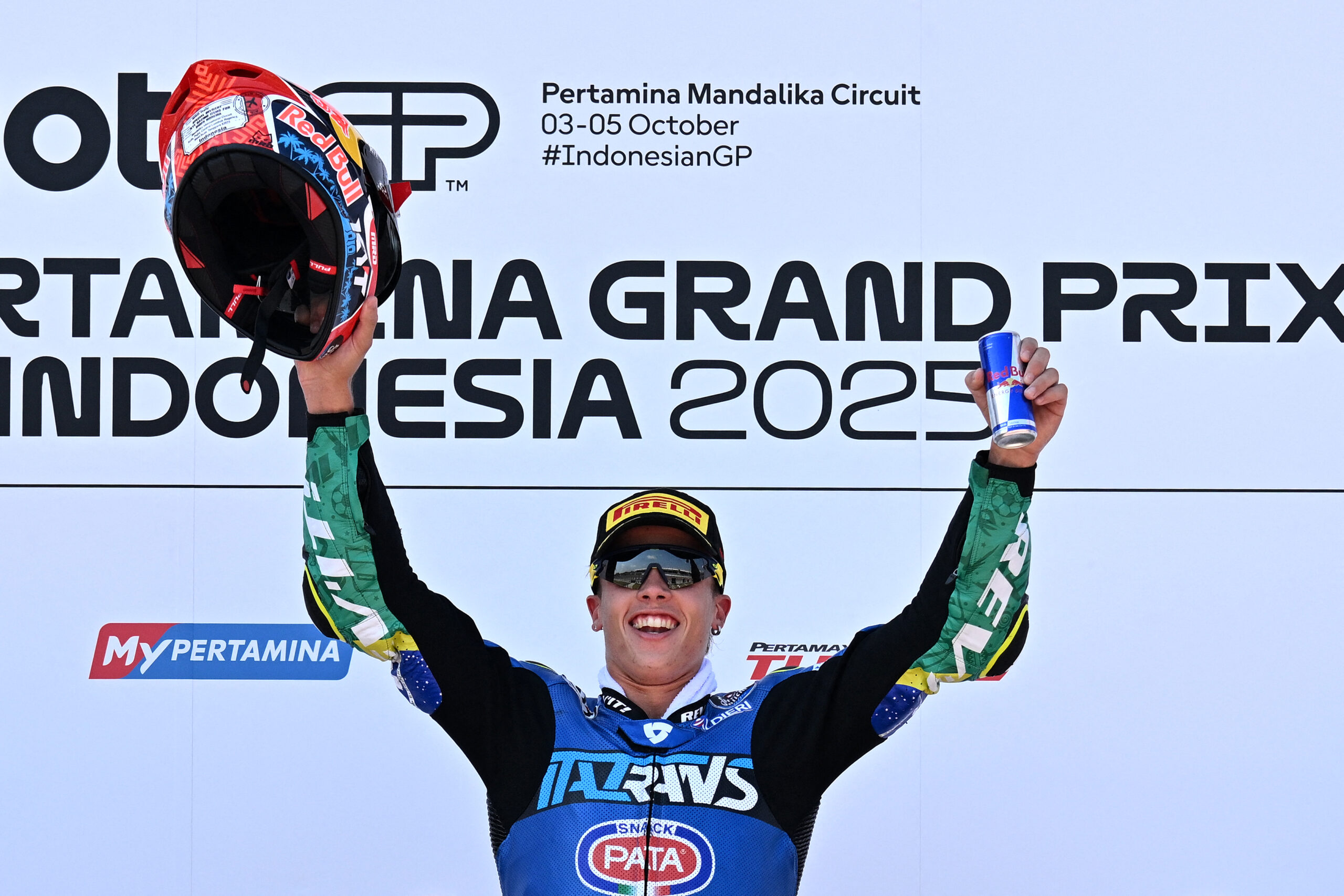 Moreira destaca orgulho e se declara a Mandalika após vitória: “Amo este circuito”