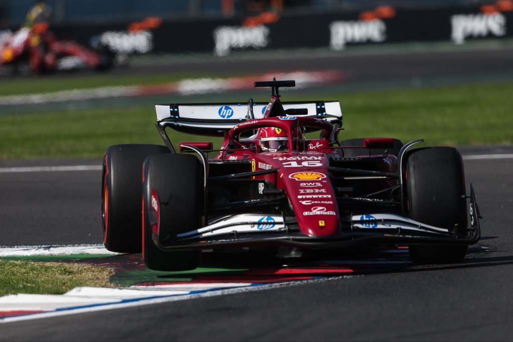 Leclerc agradece el VSC en el final del GP de Ciudad de México: “Salvó el segundo puesto”
