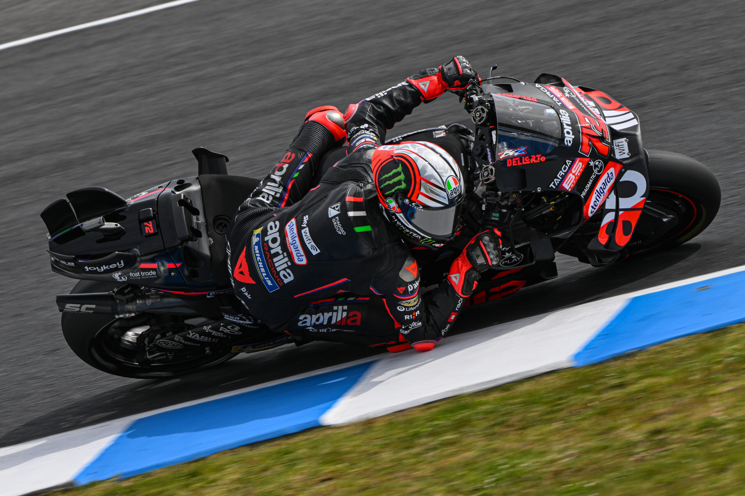 Aprilia celebra moto competitiva e mostra otimismo para 2026: “Vamos brigar pelo título”