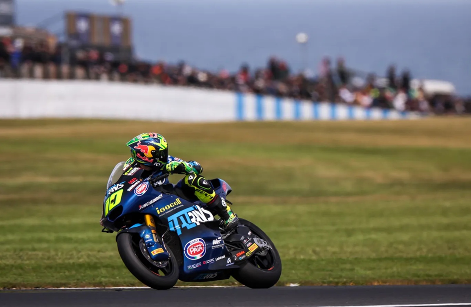 Moreira supera Agius na Austrália e crava 6ª pole na Moto2 2025. González larga em 3º