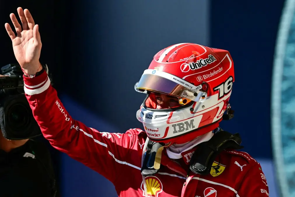 Leclerc valora el podio en GP de EE. UU. durante la difícil etapa de Ferrari: “Muy feliz”