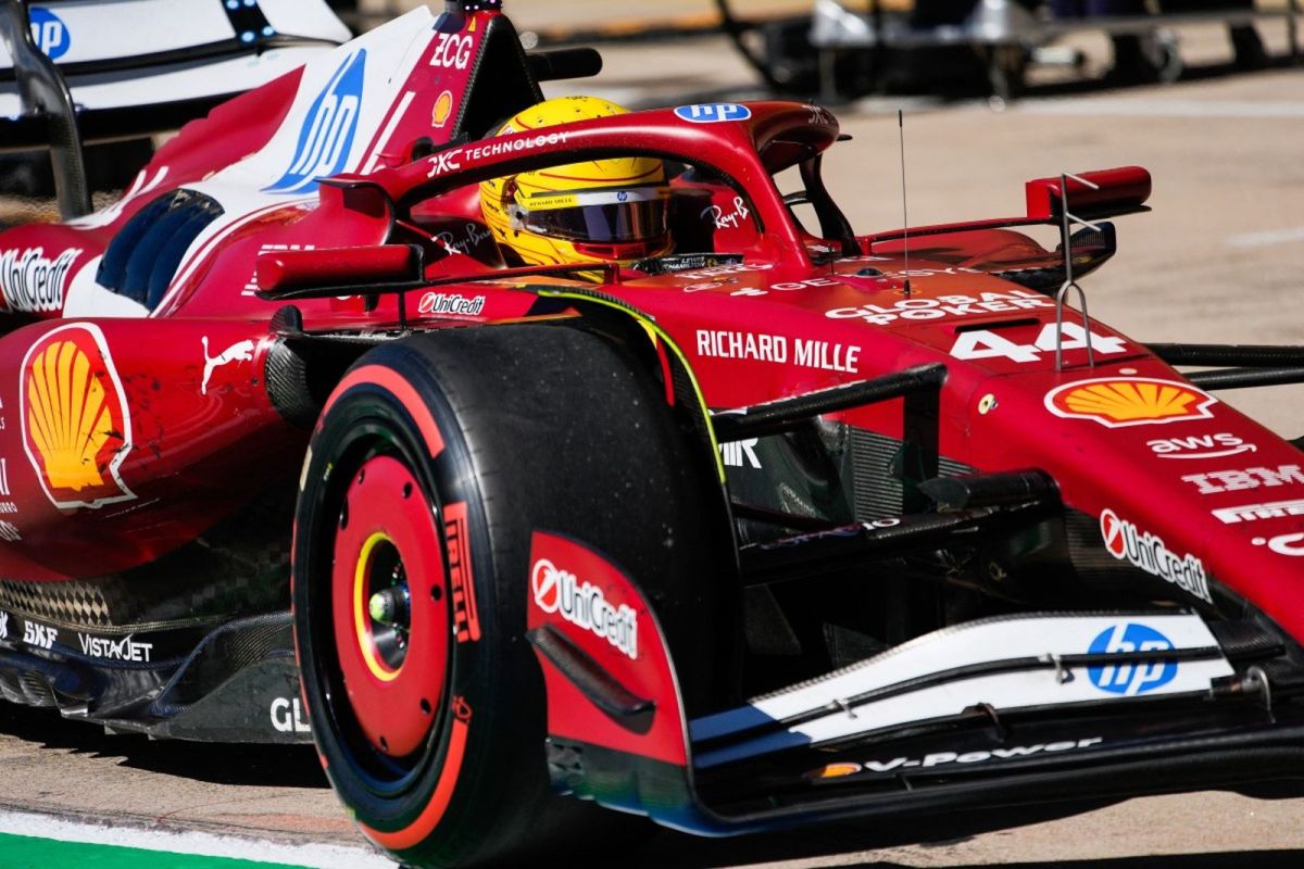 Hamilton aponta aspectos positivos do GP dos EUA e celebra Ferrari “no caminho certo”