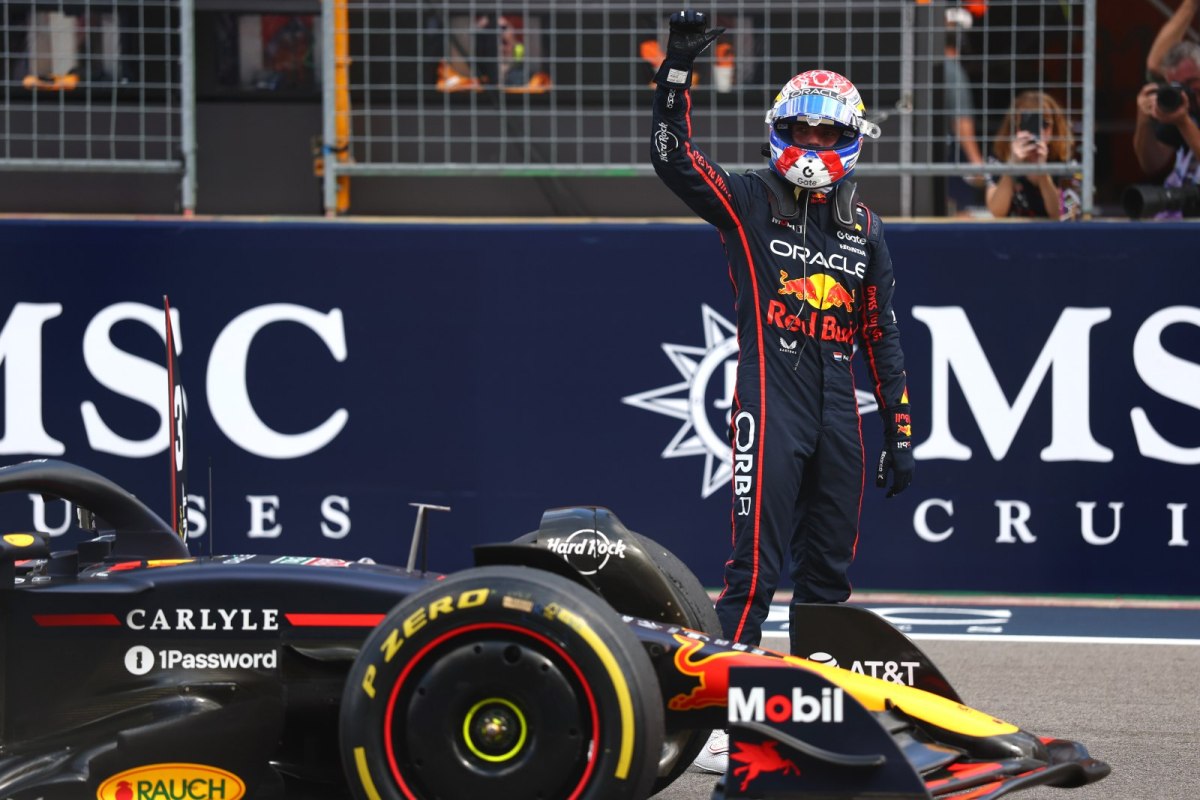 Verstappen pole: como ficou o grid de largada do GP dos Estados Unidos de Fórmula 1