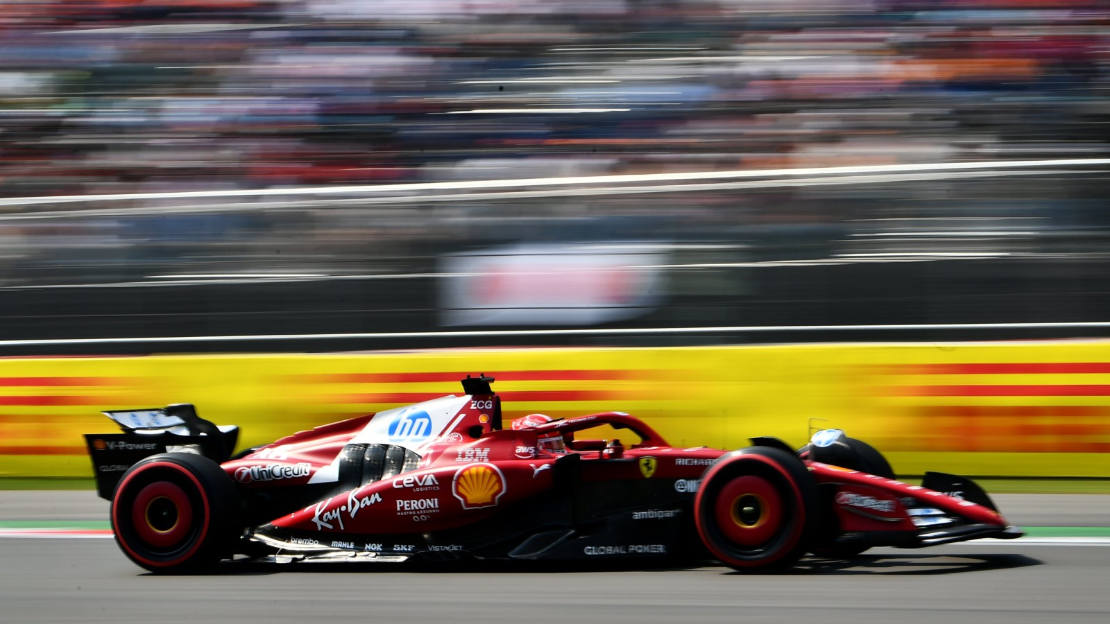 Leclerc celebra 2° lugar no grid no México e mira “assumir liderança antes da curva 1”
