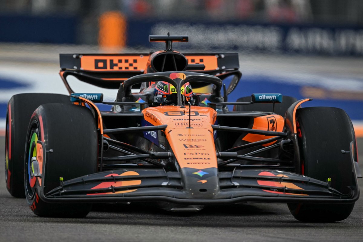 Piastri comanda el segundo entrenamiento del GP de Singapur; Colapinto es 19°