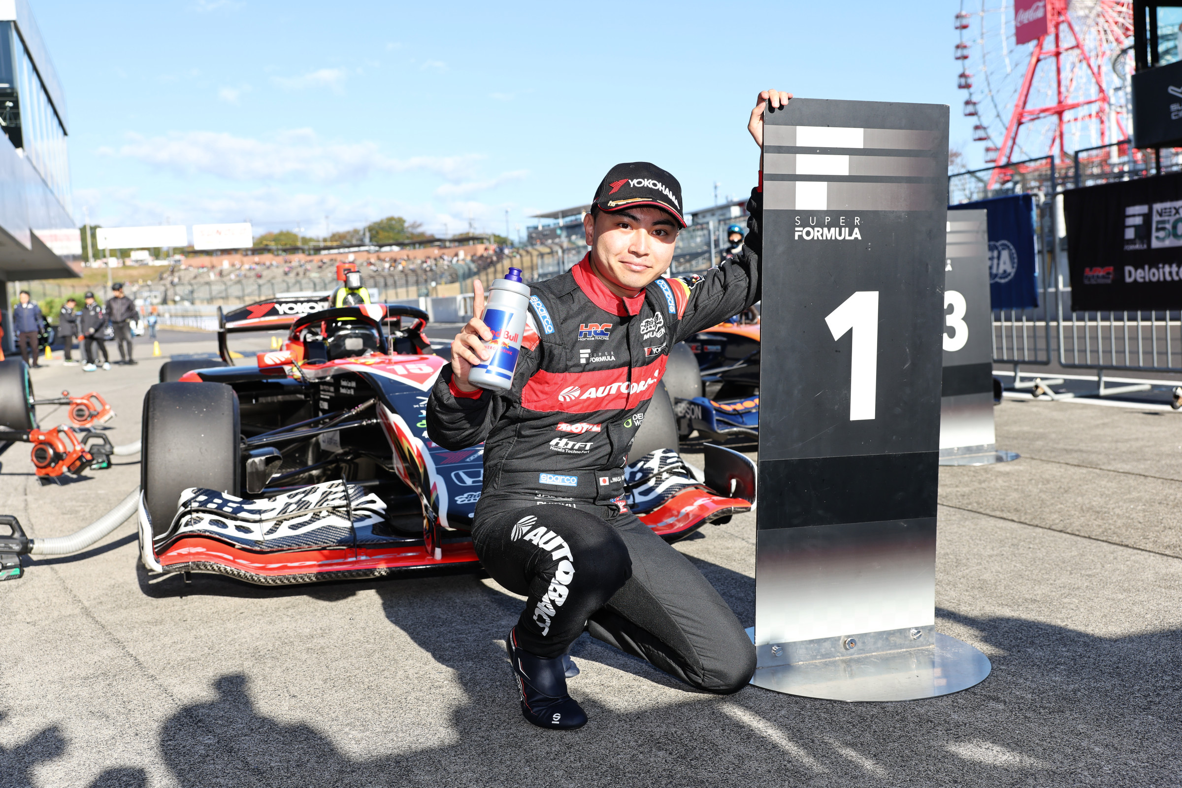 Iwasa logra doble pole en última fecha de Súper Fórmula en Suzuka, Fenestraz es 6° y 9°